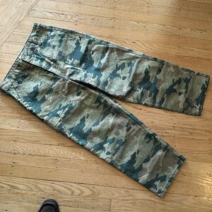 Free people moxie printed camo pants